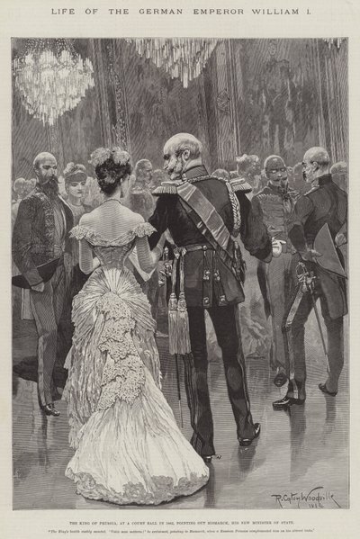 Vida del emperador alemán Guillermo I de Richard Caton Woodville junior
